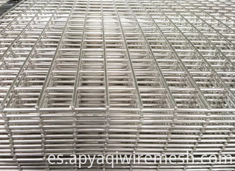 Panel de valla de malla de alambre soldado de servicio / 1*2 m paneles de malla de alambre soldado